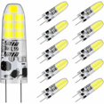 thumbnail image 1 of Lote De 10 Led G4 Blanc Froid 6000k, Auting G4 3w Equivalente A 20w G4 Ampolla Halógena, No Regulable, [Classe Énergétique F], 1 of 5