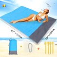 thumbnail image 2 of Manta de picnic impermeable, esterilla de playa resistente a la arena 210 X 200, incl. Sincero Electrónica, 2 of 3