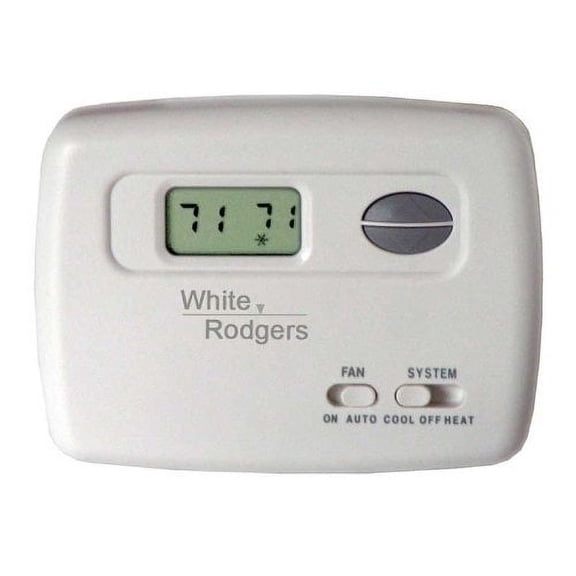 White-Rodgers 1F78-144 HVAC Non-Programmable Thermostat