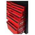 thumbnail image 3 of GABINETE DE ACERO INOXIDABLE COLOR ROJO 15 CAJONES Y 3 GABINETES SUPERIORES THOR KITCHEN HTC7218PCR, 3 of 9