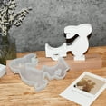 thumbnail image 2 of Xihbxyly Molde de Pascua, Diseño Flexible de Carrito de Conejito, Molde de Cemento Antiadherente para Colgantes, Fácil de Desmoldar y Limpiar, Decoración Diy para El Jardín, Regalo Perfecto para Los, 2 of 6
