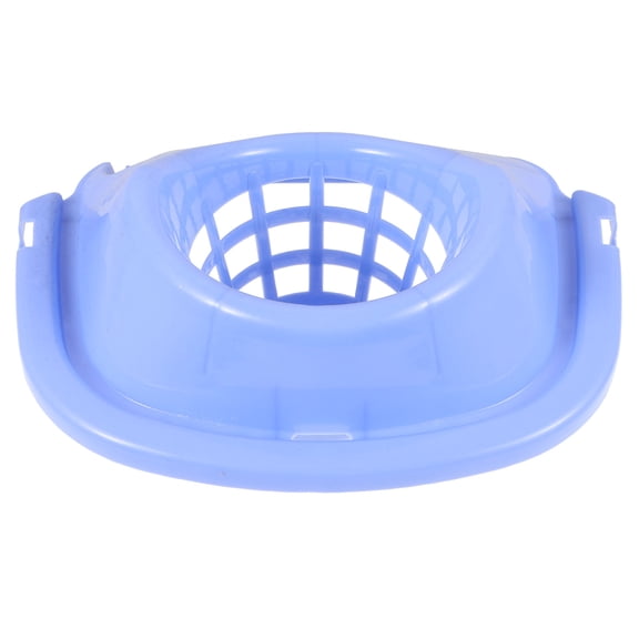 Mobutofu Portable Mop Bucket Basket Blue Plastic Drainage Basket for Quick Mopping