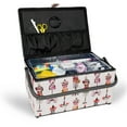 thumbnail image 3 of Dritz XL Sewing Basket, Gray Dress Forms, 3 of 6