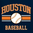 thumbnail image 6 of Wild Bobby City of Houston Baseball Fantasy Fan Sports Men's Tank Top, Navy, Medium, 6 of 6