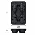 thumbnail image 4 of 3D Ghost Silicone Ice Cube Tray,Spooky Halloween Ice Mold,4-Cavity Ice Cube Trays for Freezer,Fun Ghost Shaped Ice Molds for Holiday Party Drinks, 4 of 10