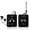 Black Set, variant on LEKATO MS-1 Wireless in-Ear Monitor System -(Only Receiver)Automatic Pairing for Studio Band Rehearsal Live Performance