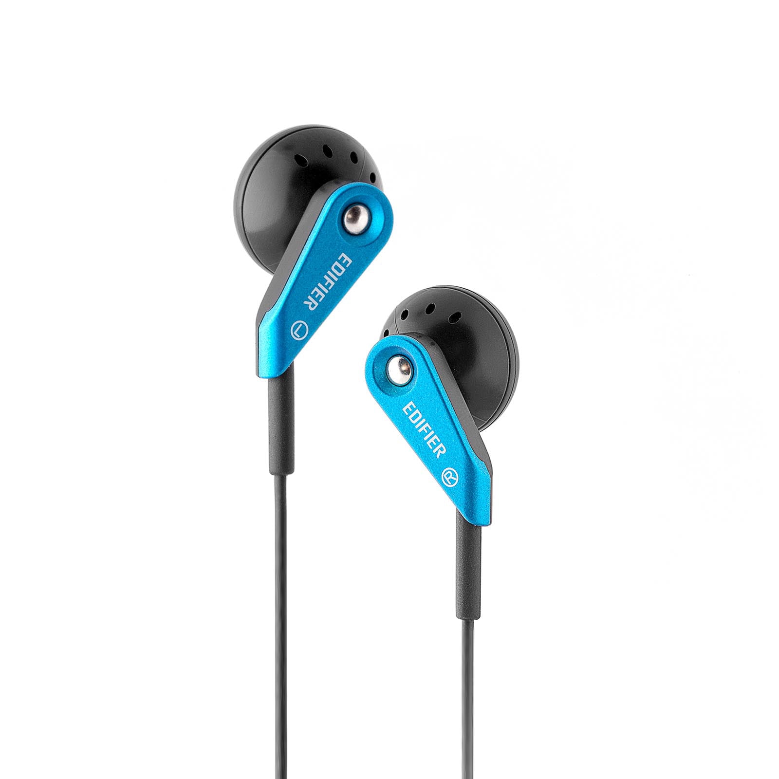 Edifier H185 Headphones HiFi Classic Earbud Style Earphones Blue