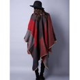 thumbnail image 3 of LinYooLi Women's Fashion Winter Oversized Blanket Poncho Cape Shawl Cardigans, 3 of 3