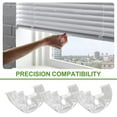 thumbnail image 2 of Cordless Honeycomb Shade Lift Handles, Blind Pulls Replacement Parts for Graber and Bali, Cordless Shade Handle, Blind Handle Replacement Cordless Honeycomb Shades, 3 Pieces (Early Style Smaller), 2 of 7