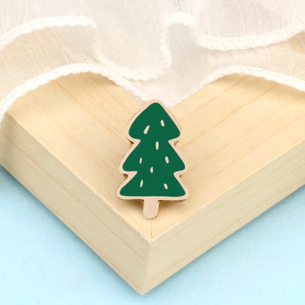 Broches de dibujos animados creativos de Navidad, alfileres, lindos, Papá Noel, árbol, Cascabel, calcetines, Donuts, esmalte, dulces, Pin, insignias, broche