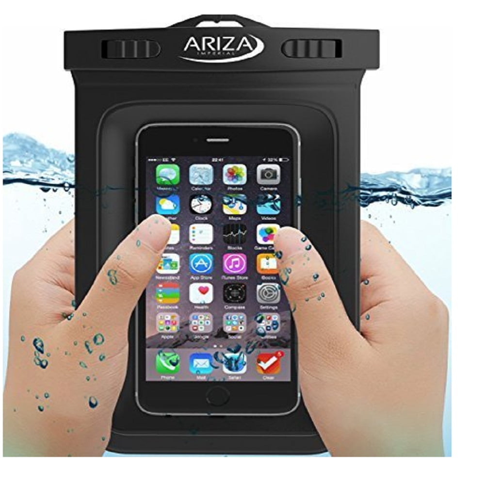 Ariza Universal Waterproof Pouch Case with Lanyard Strap for Iphone x