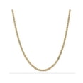 thumbnail image 1 of 14K Yellow Gold Concave 3mm Necklace Anchor Chain 20 Inches, 1 of 4