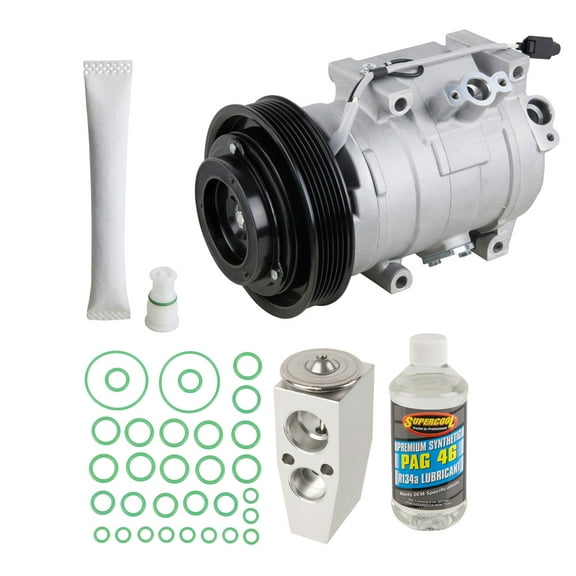 AC Compressor & A/C Kit For Honda Odyssey 2012 2013 2014 2015 2016 2017 - BuyAutoParts