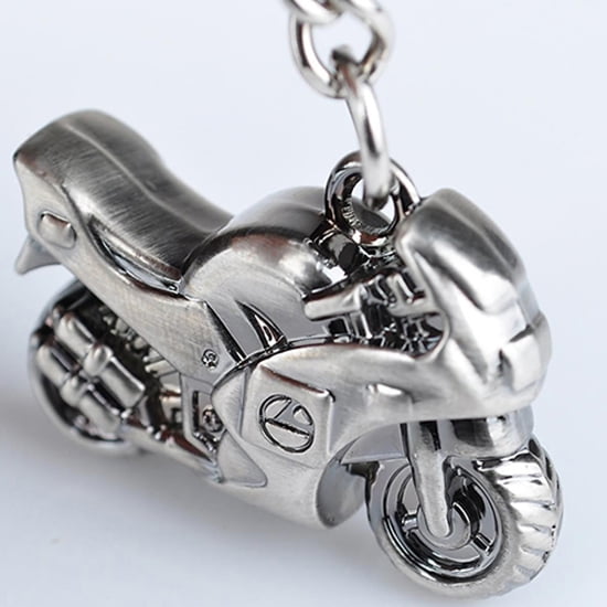 SmartBy Metal Motorcycle Key Ring Keychain Cute Creative Gift Sports Keyring Gift