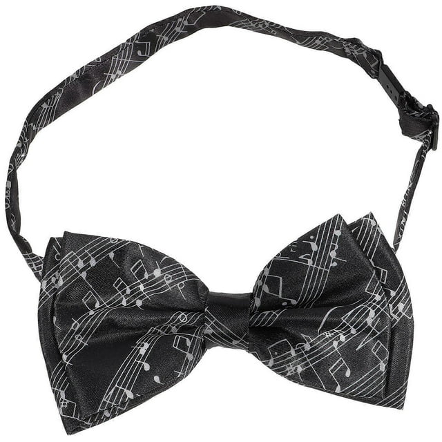 Music Note Bow Tie Mens Bowtie Formal Bowtie Mens Bow Tie Costume Accessory