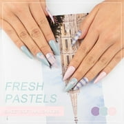 Gellen Gel Nail Polish Starter Kit with 54W UV Light, 6 Colors Pastels Pumpkin Tone Gel Polish with Base and Top Coat, Soak Off Gel Polish Kit with UV Nail Lamp, Gel Nail Polish Kit Gift for Women