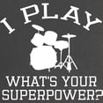 thumbnail image 2 of CafePress - I Play Drums Maternity Dark T Shirt - Maternity Dark T-Shirt, 2 of 3