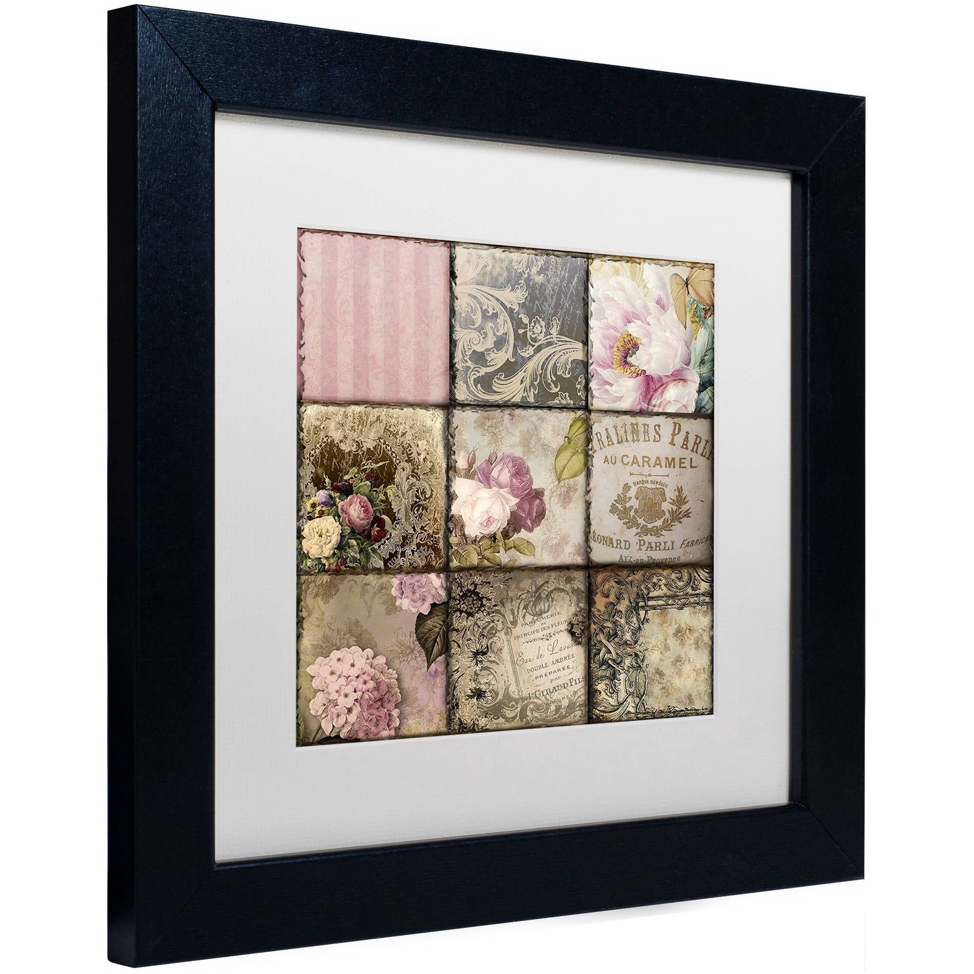 Trademark Fine Art "Viva La Paris I" Canvas Art by Color Bakery White Matte, Black Frame