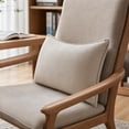 thumbnail image 4 of Yardvibe Long Lumbar Throw Pillow, Soft Linen Decorative Pillow, Vintage Farmhouse Textured Accent Cushion for Sofa couch Bedroom living Room (Beige), 4 of 6