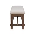 thumbnail image 3 of Padilla Bench, Brown, 3 of 8