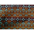 thumbnail image 4 of oneOone Cotton Cambric Fabric Swirl Ikat Decor Fabric Printed BTY 56 Inch Wide, 4 of 4
