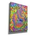 thumbnail image 2 of Epic Graffiti 'Hanging Around Psychedelic Sloth' by Rebecca Wang Art, Acrylic Glass Wall Art, 40"x54", 2 of 8