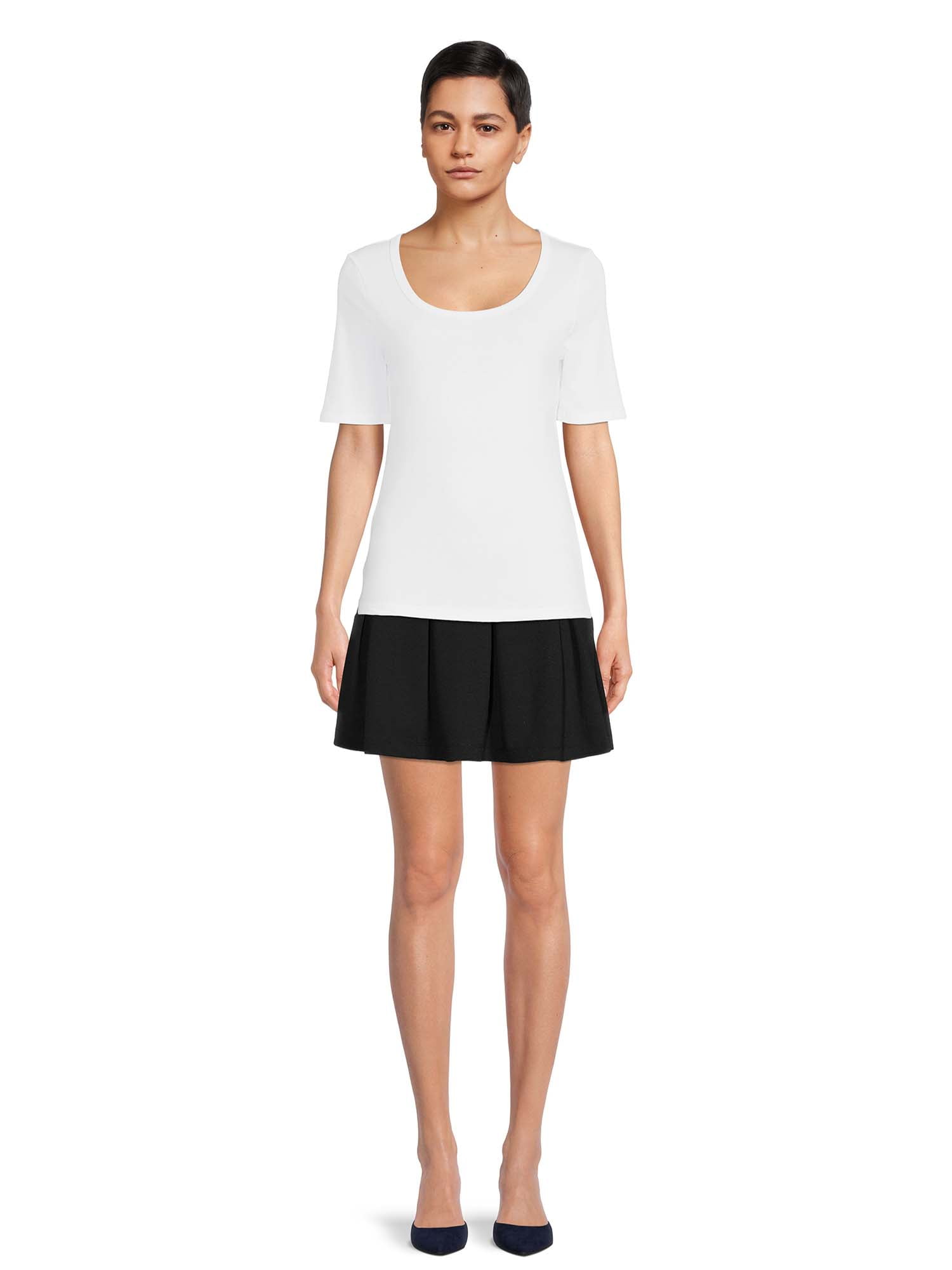 Self Esteem Juniors Box Pleated Skirt