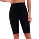 thumbnail image 1 of Pantalones cortos largos para mujer Pantalones cortos de baño de cintura alta con parte inferior sólida Jammer - Negro MFZFUKR BST3000258-3, 1 of 6