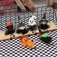 thumbnail image 3 of 6pcs Cartoon Skirt Pendant Bell Pumpkin Witch Pendant, 3 of 5