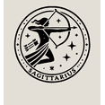 thumbnail image 2 of Sagittarius Zodiac Sign Adult Sand Long Sleeve Hoodie-Medium, 2 of 6