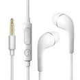 thumbnail image 1 of In Ear Wired Headset With Microphone 35mm Jack For Smartphones Laptops MP3 Players And Gaming Devices, 1 of 3