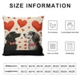 thumbnail image 5 of Pillow Covers, Pillow, Decor,Long Wiener Dogs Throw Pillow Covers, , for Women, Wedding, 5 of 5