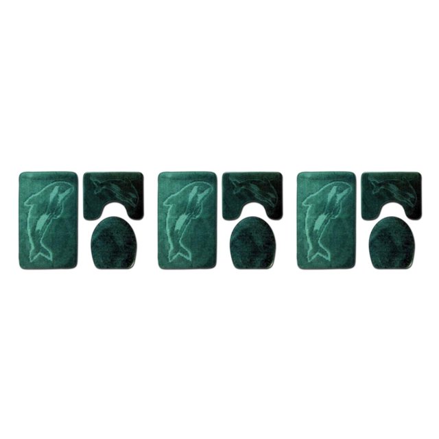Guardoinrt 3pcs/set Stylish And Comfortable Bath Mat For Chic Bathroom Decor Easy PJ210917-A010 3Set
