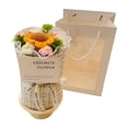thumbnail image 1 of Ramo de flores de ganchillo, regalo para esposa, ramo de punto hecho a mano y multifuncional. Rosa de girasol, 1 of 9