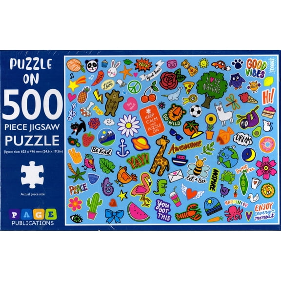 Puzzle On 500 Piece Puzzle