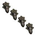 thumbnail image 4 of 4pcs Purse Lock Catch Handbag Fasteners Thumb Lock Box Clasp Press Locks, 4 of 8
