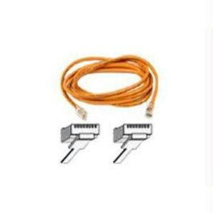 Cat5e Pvc Cable - Belkin Components 30ft Cat5e Snagless Patch Cable, Utp, Orange Pvc Jacket, 24awg, T568b, 50 Micron