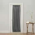 thumbnail image 2 of Sun Zero Bartlett Rod Pocket Room Darkening Window Door Panel, 54"X72", Gray, 2 of 6