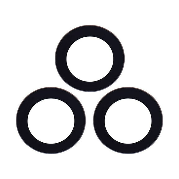 Replacement Rear Camera Glass Lens Only With Adhesive For Samsung Galaxy S22 5G (S901W)/S22  Plus 5G (S906W) 3 Piece Set