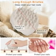 thumbnail image 5 of Scalp Massager Shampoo Brush, Hair Scrub Brush with Soft Flexible Silicone Bristles Hair Care and Head Relaxation,Wet and Dry Hair Scrubber/Exfoliator for Dandruff Removal & Hair Growth,White, 5 of 5