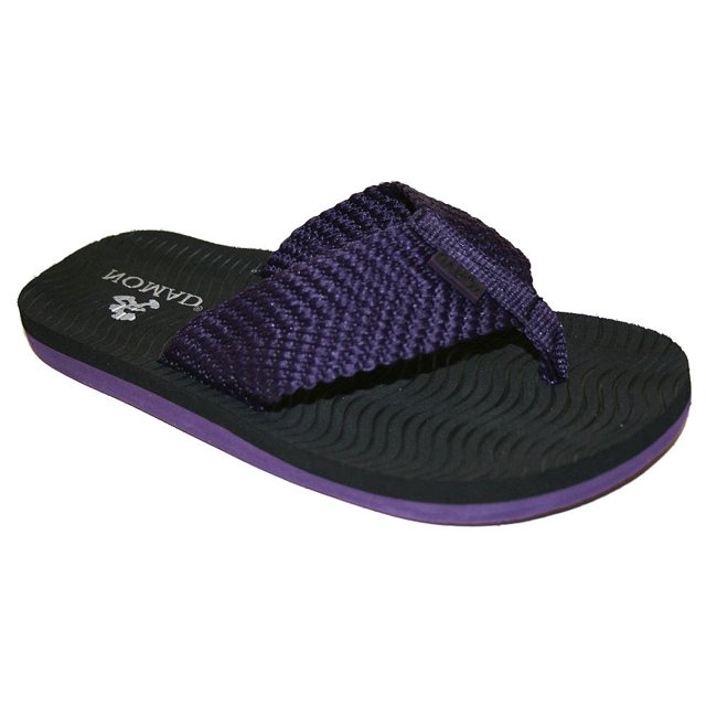 Nomad Women's ZEN Flip Flop Purple Fashion Sandals 6 M