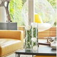 thumbnail image 6 of WGV Clear Cylinder Glass Vase, 4" W x 10" H, Floral Container, Glass Candle Holder Centerpiece for Home Accent Decor, 1 Piece, 6 of 9
