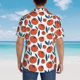 thumbnail image 4 of Fotbe Hand Drawn Tomatoes Camisa Hawaiana para Hombre Unisex – Camisa Casual de Verano con Botones de Manga Corta de Algodón y Lino,XX-Large, 4 of 7
