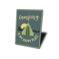 thumbnail image 4 of Camping is My Happy Place Novelty Decor, Metal Wall Sign - 10x14 Inches, 4 of 4