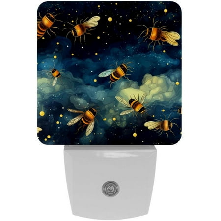 

Starry Bee LED Square Night Light for Bedroom and Bathroom - Energy Efficient and Bluetooth Compatible - 200 Characters