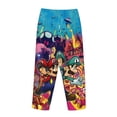 thumbnail image 3 of Lsque Mario Print Women's Pajama Pants, Lounge Pant - Comfortable Home Wear,Elastic Waistband, Stylish Design-X-Large, 3 of 9