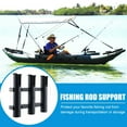 thumbnail image 4 of Fishing Rod Racks Holder with Slots Space Saving 3 Tubes Link Mount Bracket for Saltwater Freshwater, 4 of 8