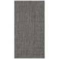 thumbnail image 2 of Safavieh Courtyard Finnian Solid Indoor/Outdoor Area Rug, Black/Beige, 2'7" x 5', 2 of 13