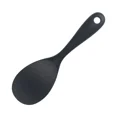 thumbnail image 1 of Nvzi cucharas de arroz de silicona resistentes al desgaste, antiadherentes, ideales para uso doméstico, color negro., 1 of 5