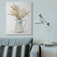 thumbnail image 2 of Stupell Industries Wheat In Jug Still Life Watercolor Painting Super Canvas Wall Art by Lanie Loreth, 2 of 6